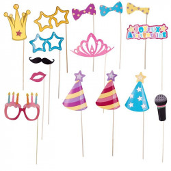 15-piece children photo booth