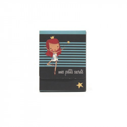 Bloc-notes girly de 75 pages
