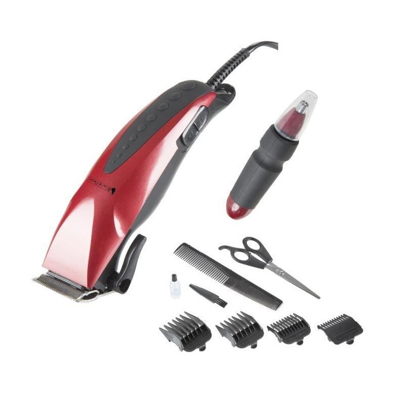 Grossiste et fournisseur. Tondeuse électrique rouge pour nez, oreilles et cheveux Grossiste et fournisseur. Tondeuse électrique rouge pour nez, oreilles et cheveux