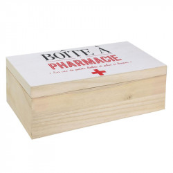 Wooden emergency medicine...