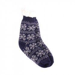 Grossiste et fournisseur. Chaussettes d'enfant hiver bleues.