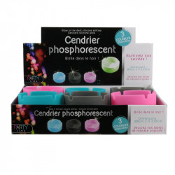 Grossiste et fournisseur. Cendrier phosphorescent en silicone.