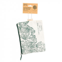 Grossiste et fournisseur. Pochette en toile "Natural way of life"