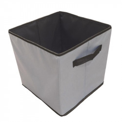 Grossiste et fournisseur. Cube de rangement 30 x 30 cm gris