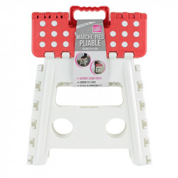 Grossiste. Marche-pied pliable rouge et blanc