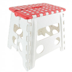 Grossiste. Marche-pied pliable rouge et blanc