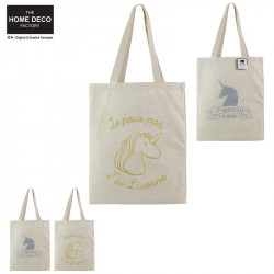 Grossiste. Tote bag licorne