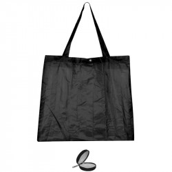 Grossiste et fournisseur. Sac de shopping pliable noir