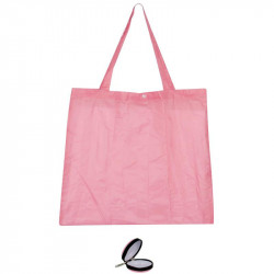 Grossiste et fournisseur. Sac de shopping pliable rose