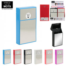 Grossiste. Etui pour paquet de cigarettes slim avec effet miroir