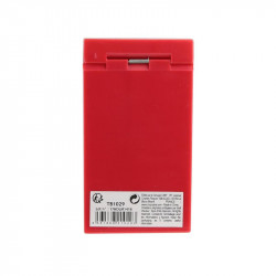 Grossiste. Etui pour paquet de cigarettes slim rouge avec effet miroir