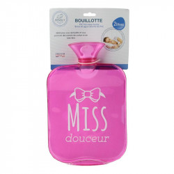 Grossiste et fournisseur. Bouillotte de 2 L rose