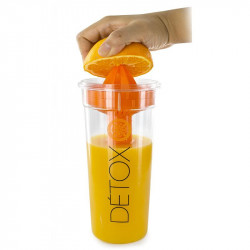 Grossiste. Gourde detox 3 en 1 orange