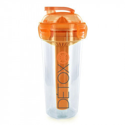 Grossiste. Gourde detox 3 en 1 orange