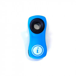 Grossiste. Pince aimantée du frigo bleue x 3