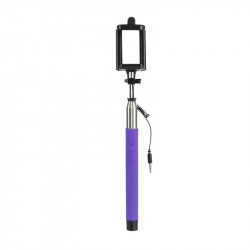 Grossiste. Perche à selfie avec jack 3.5 mm violette