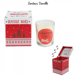 Christmas candle with music...