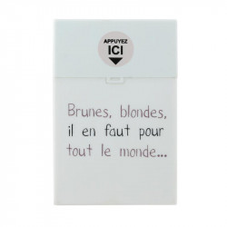 Grossiste. Etui à cigarettes blanc