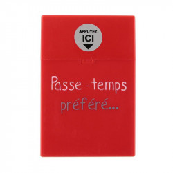 Grossiste. Etui à cigarettes rouge