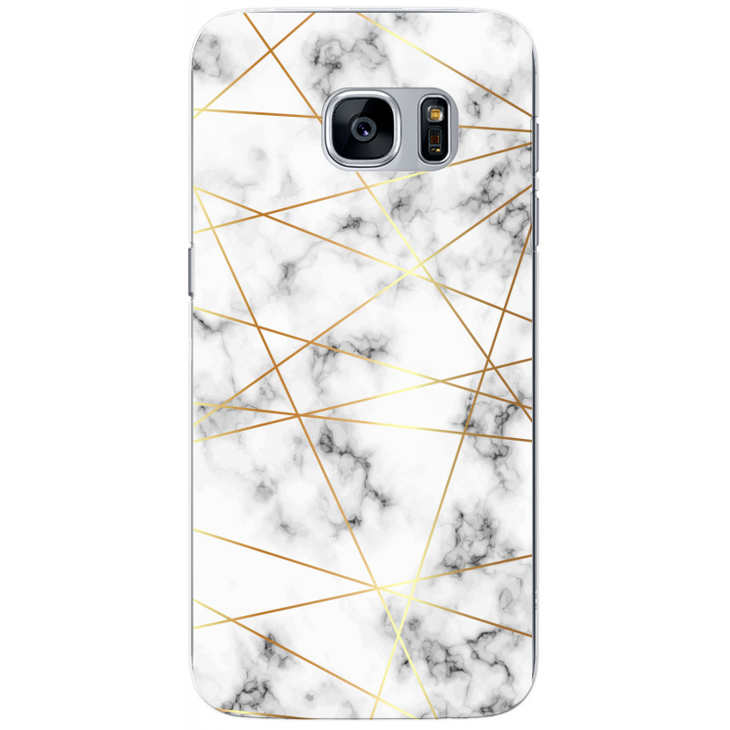 Grossiste. Coque LACOQUE'IN pour Samsung Galaxy S7 - Marbre Doré Grossiste. Coque LACOQUE'IN pour Samsung Galaxy S7 - Marbre Doré