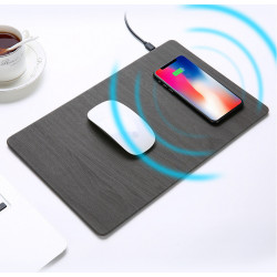 Wireless charging mouse pad