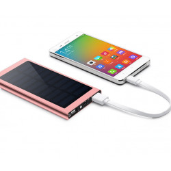 Portable solar battery charger