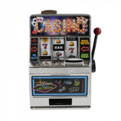 Slot machine bank