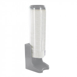 Grossiste. Distributeur de disques de coton gris