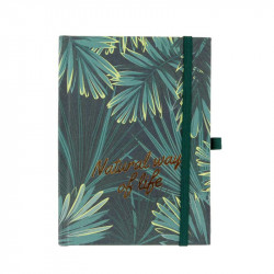 Grossiste. Carnet de notes Natural way of life vert