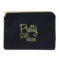 Grossiste. Pochette avec message noire