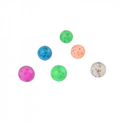 Bouncing ball with stars x6