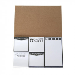 Carnet de notes adhesives