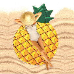 Grossiste. Drap de plage au design ananas