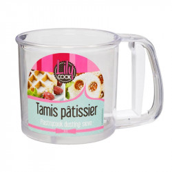 Grossiste. Tamis pâtissier transparent