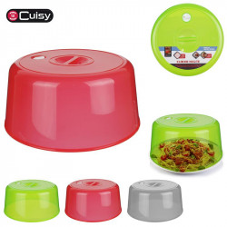 Tall microwave plate cover