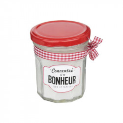 Grossiste. Bougie parfumée au design pot de confiture blanc