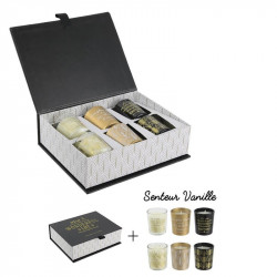 Grossiste et fournisseur. Coffret 6 bougies Wonderful life