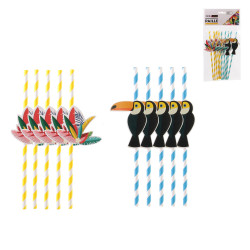 Grossiste paille exotique x 10
