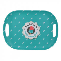 Grossiste et fournisseur. Plateau au design glace vert.