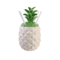 Grossiste et fournisseur. Coffret cocktail mason jar ananas.