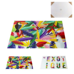 Exotic glass cutting board...