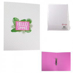 "Hello Summer" ring binder