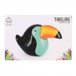 Grossiste. Tirelire toucan exotique.