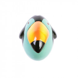 Grossiste. Tirelire toucan exotique.