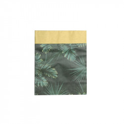 Grossiste sac en papier Natural Life - 26x21x10cm vert