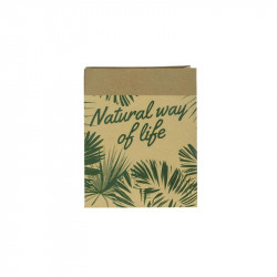 Grossiste sac en papier Natural Life - 26x21x10cm beige