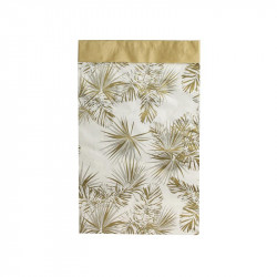 Grossiste sac en papier Natural Life - 45x13x28 cm blanc