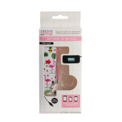 Grossiste Batterie de secours de 2600mAh spécial flamant rose