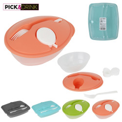Grossiste Lunch box en plastique avec couverts