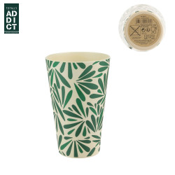 Bamboo fibre drinking cup